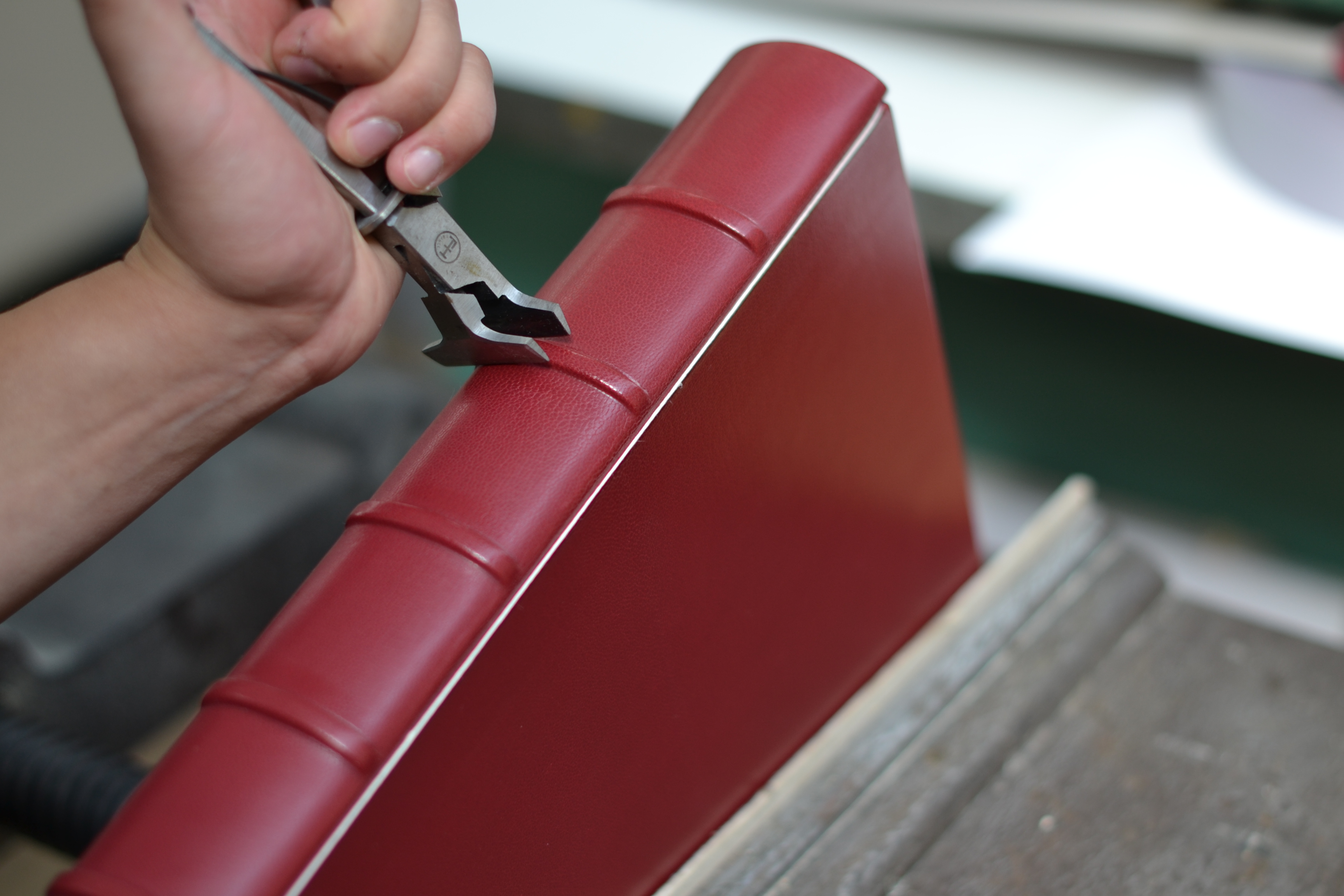  Working raised bands 